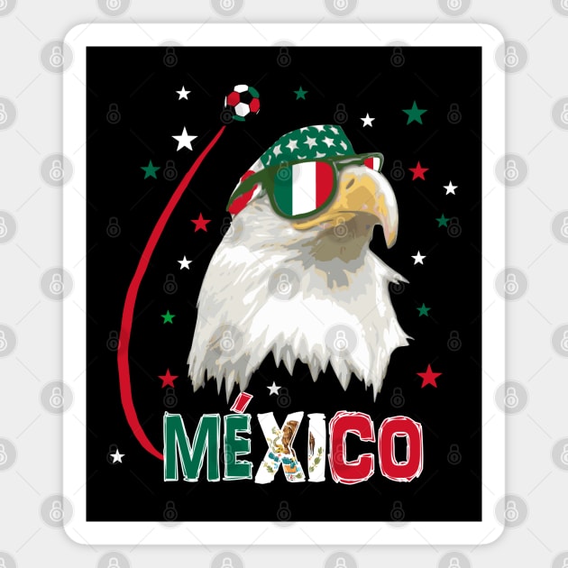 Mexico Soccer T-Shirt Magnet by Nerd_art